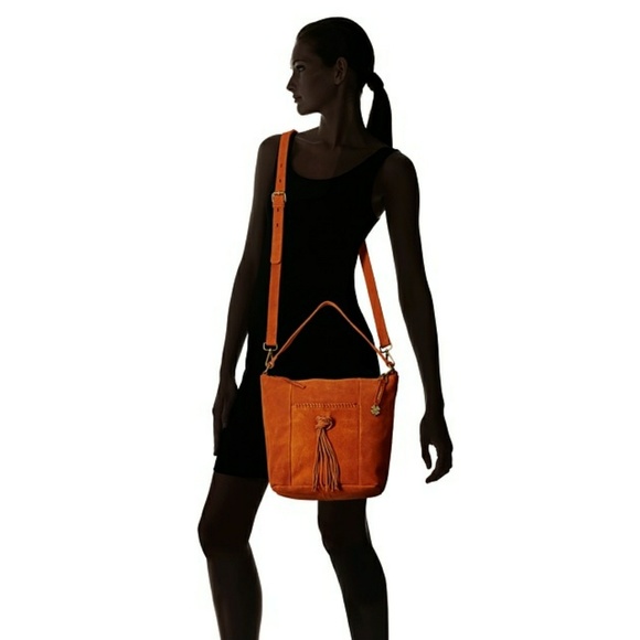 Lucky Brand Brown Tassel Leather Bag - Picture 7 of 7