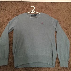 Small 100% PIMA cotton polo sweater