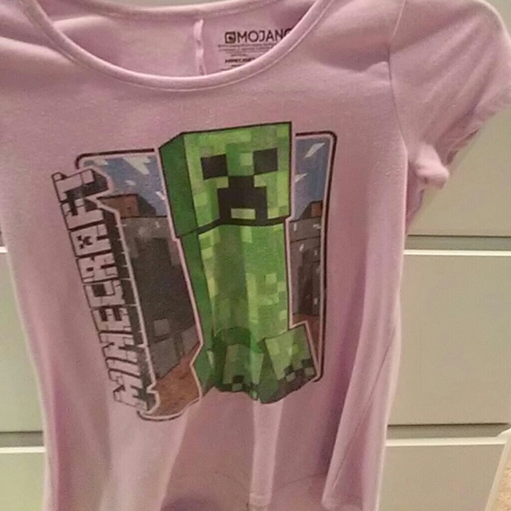 Minecraft tee