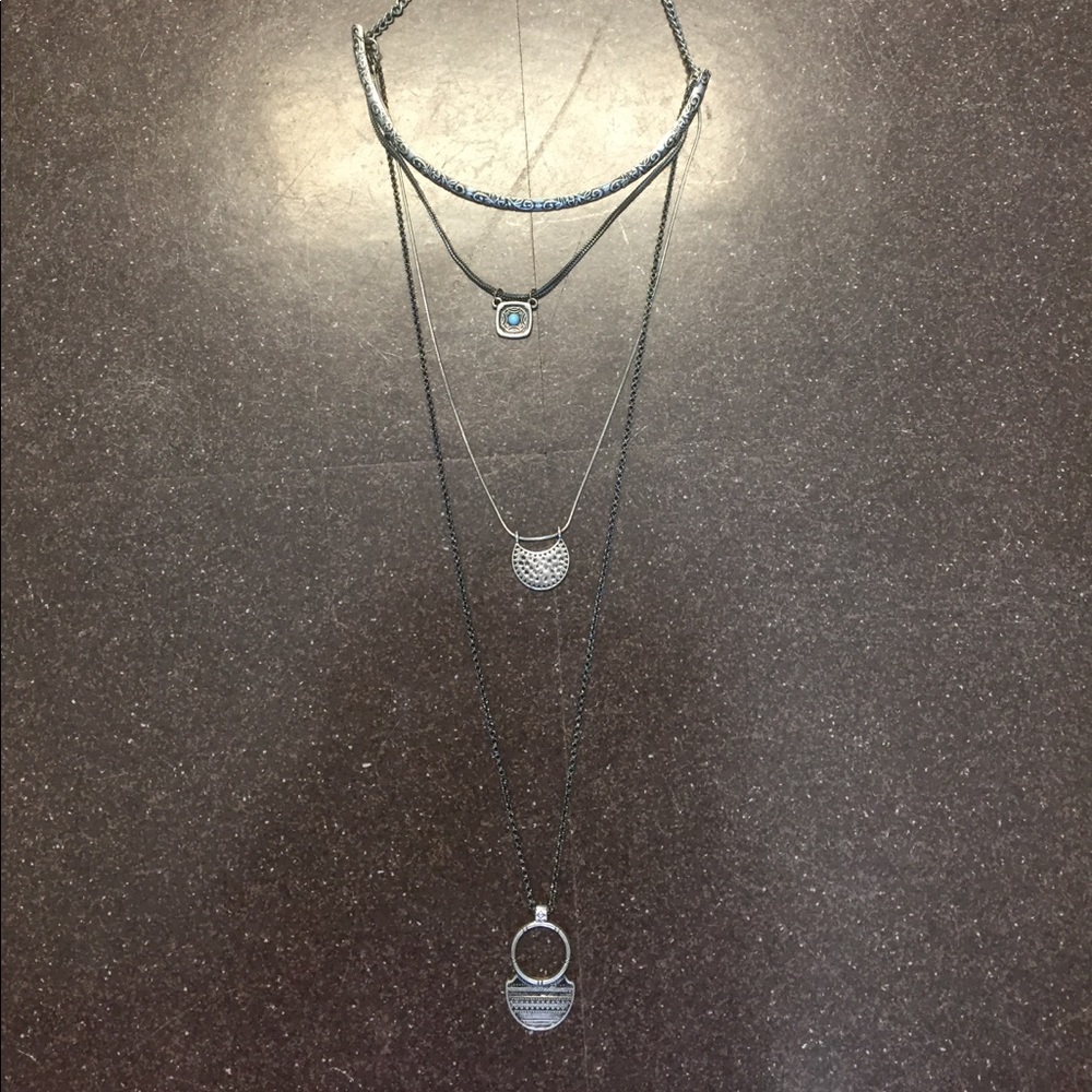 Free people layered necklace!