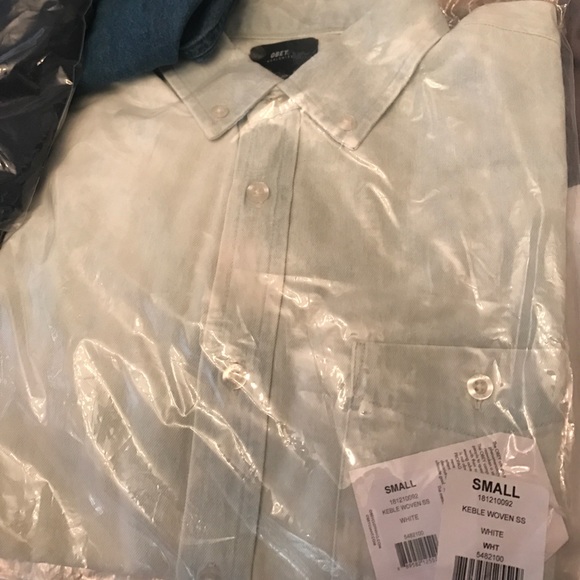 Obey short sleeve button ups multiple colors small - Picture 4 of 4