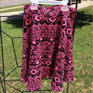 Girls Lularoe Azure skirt! So cute!!
