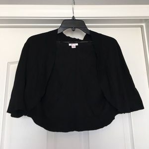 Black Cropped Sweater