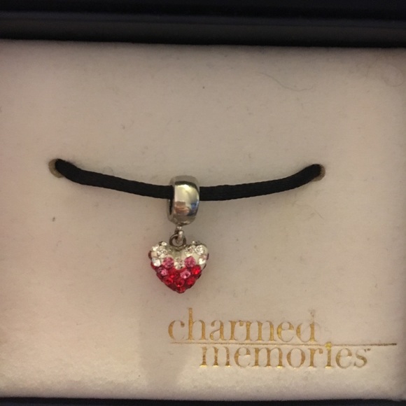 Beautiful Charmed Memories Heart Charm - Picture 2 of 2