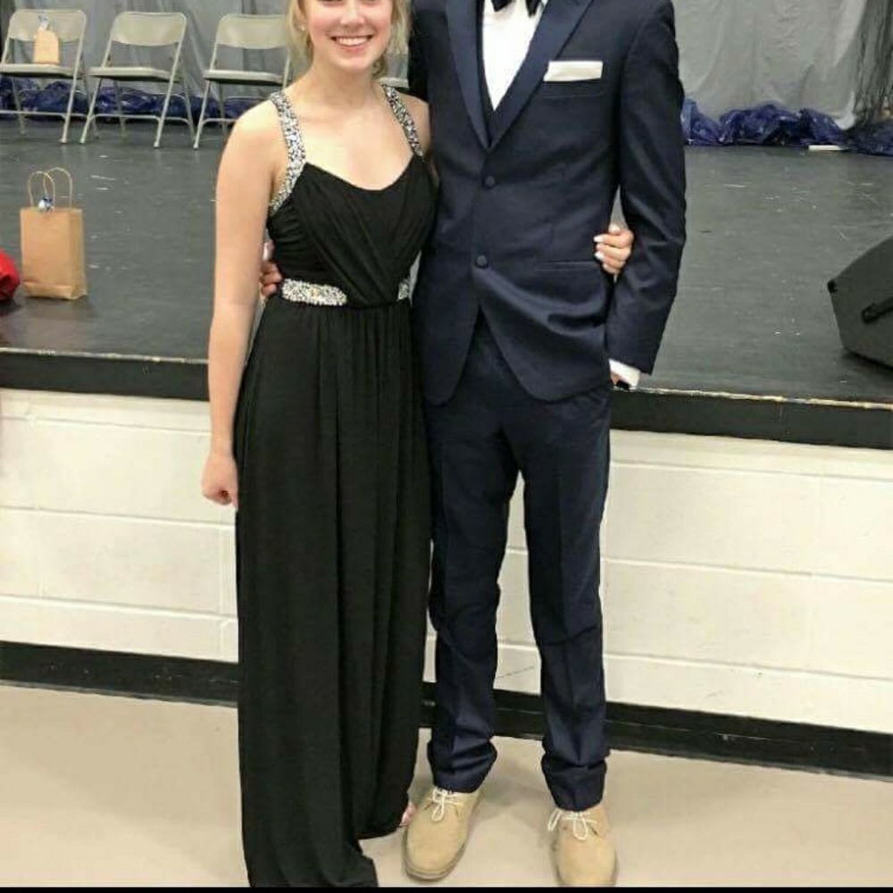 Black prom dress