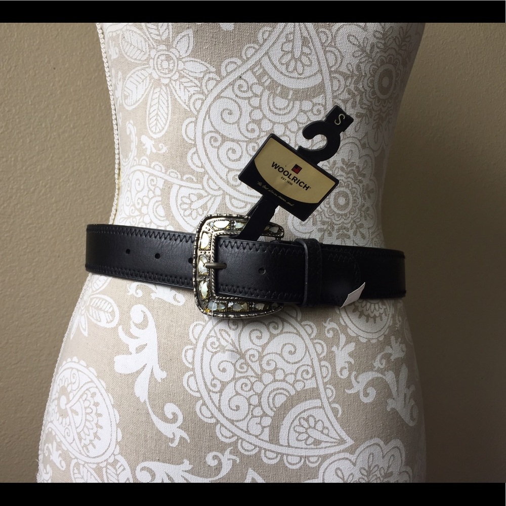 Woolrich Stitched Shell Belt