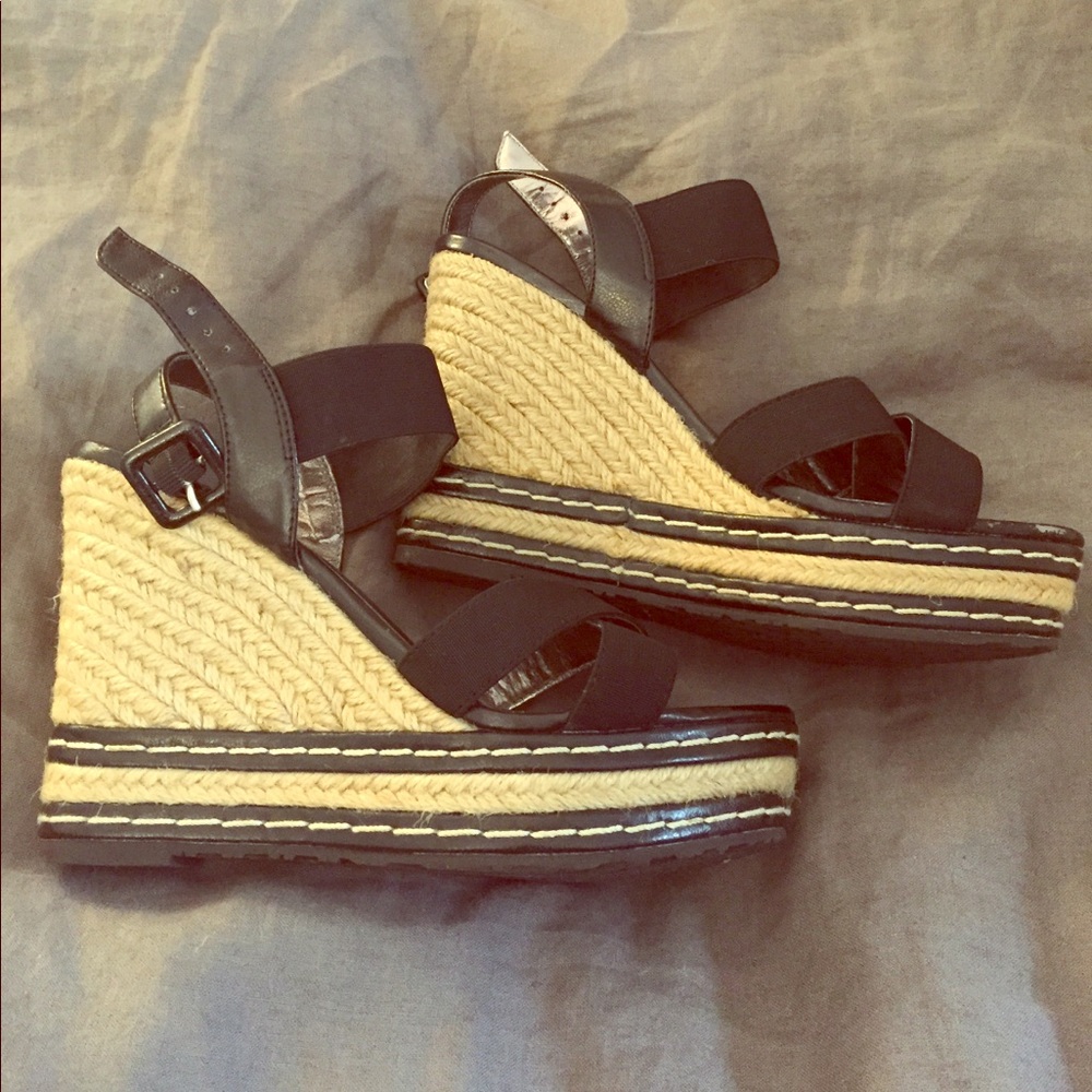 Charles David wedge sandals
