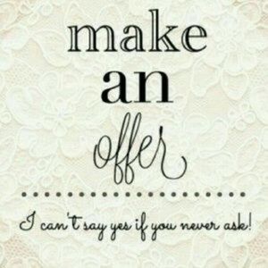 Accepting reasonable offers! Xx