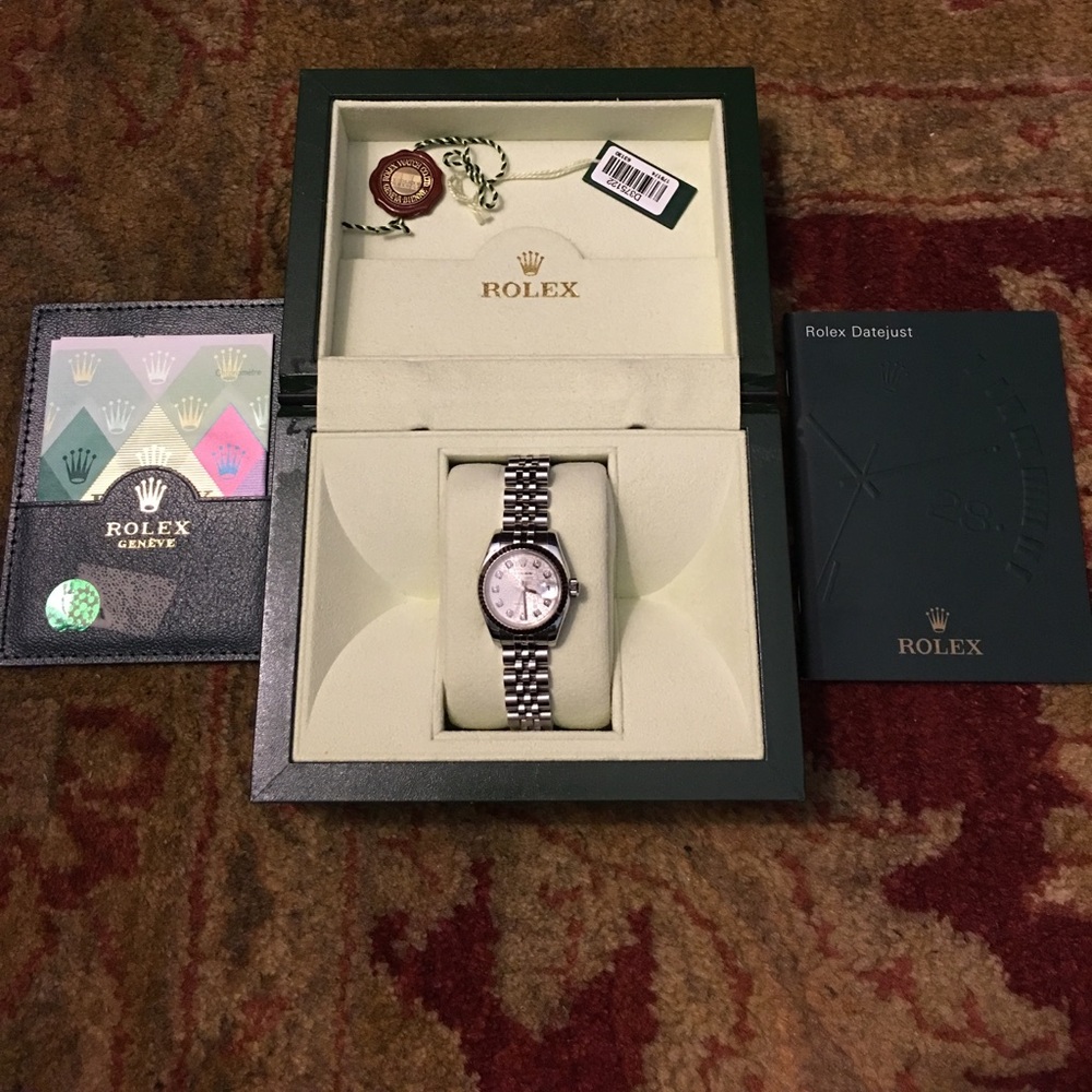 Rolex Datejust Silver Jubilee Diamond Dial 26mm