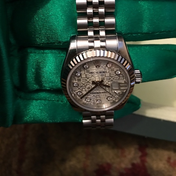 Rolex Datejust Silver Jubilee Diamond Dial 26mm main image 4
