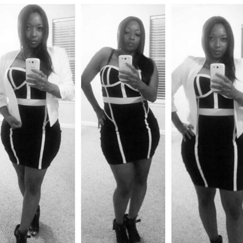 Tuxedo Dress