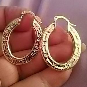 14K Yellow Gold Filled Earrings(GF274)