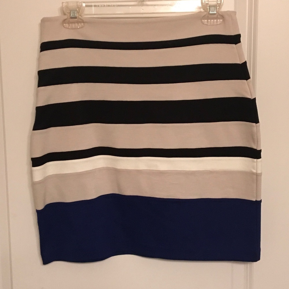 NWOT! Express Striped Skirt