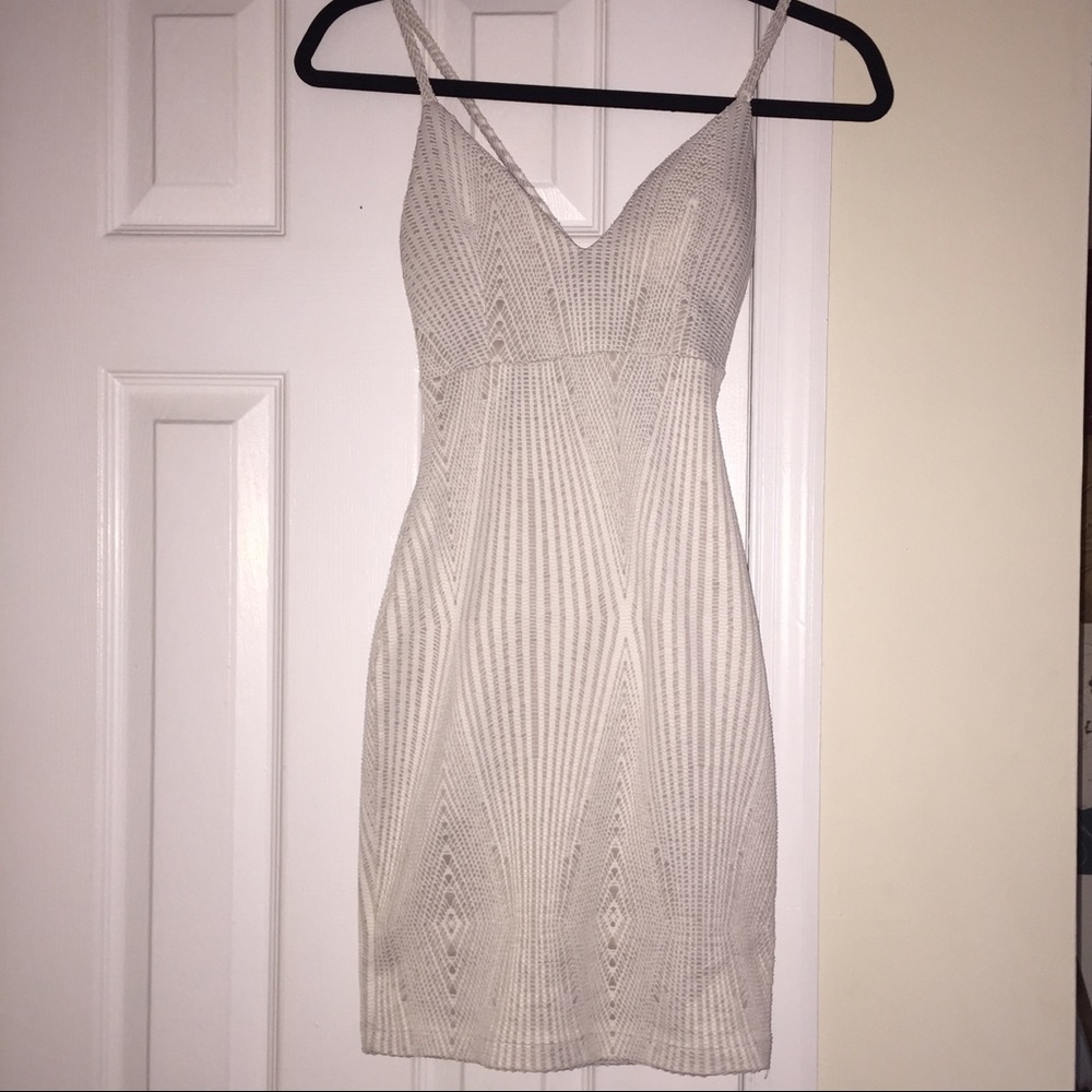 Cream/white dress