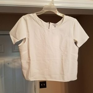 Tobi Cap Sleeve Crop Top