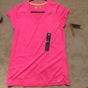 Small HOT PINK XERSION ATHLETIC SHIRT