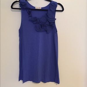 Royal purple blue tank