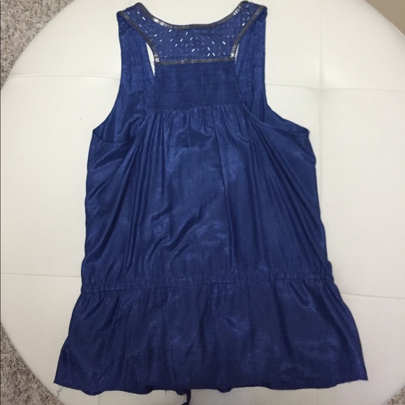 Forever 21 blue shirt - Picture 3 of 3