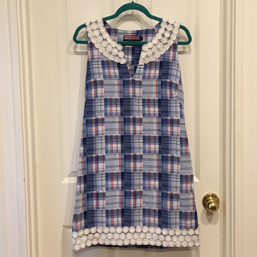 Vineyard Vines Harbor Madras Dress