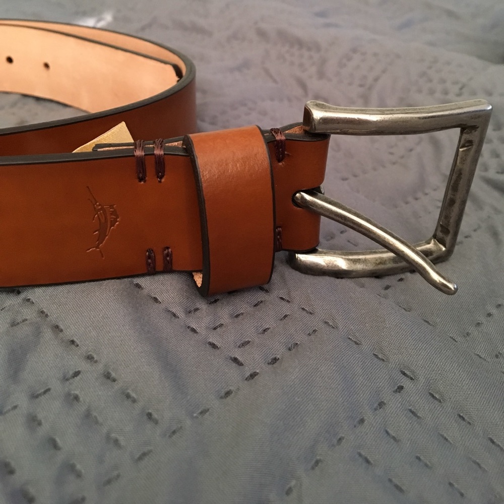 Tommy Bahama Leather Belt