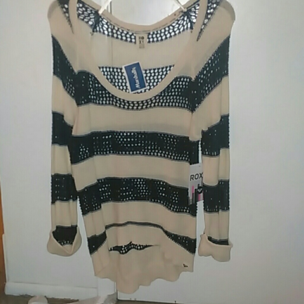 Roxy Striped Sweater