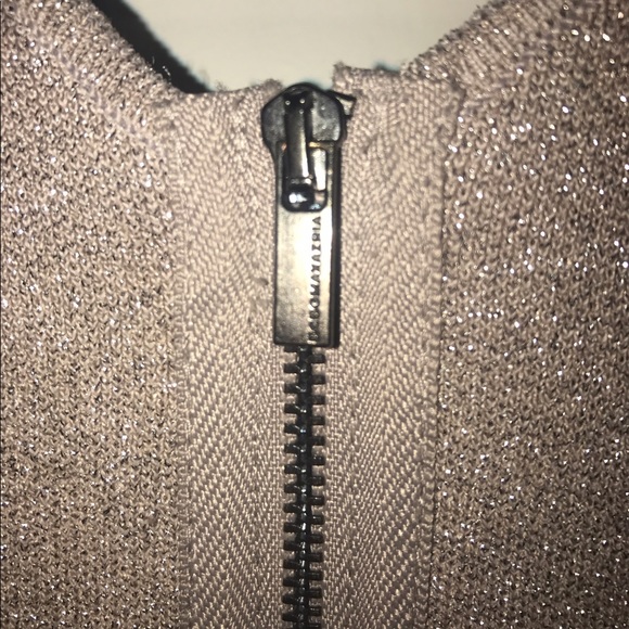 BCBGMaxAzria Body Con Ribel Dress with Lurex - Picture 7 of 8