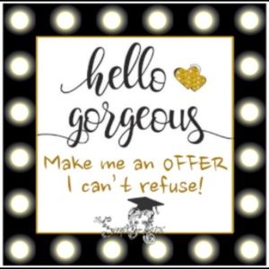 Make an offer, my small closet needs your help.