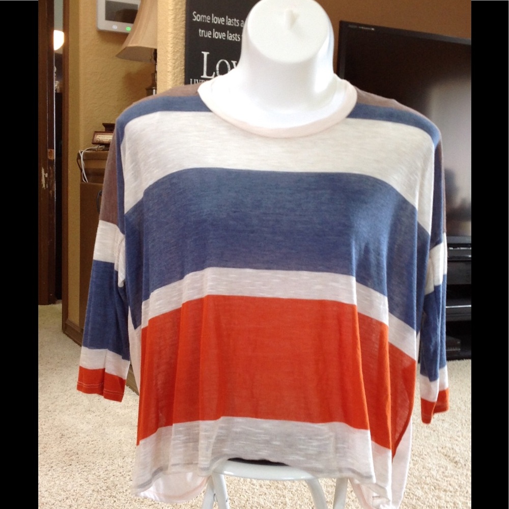 My STORY 3/4 sleeve blouse tunic size XXL