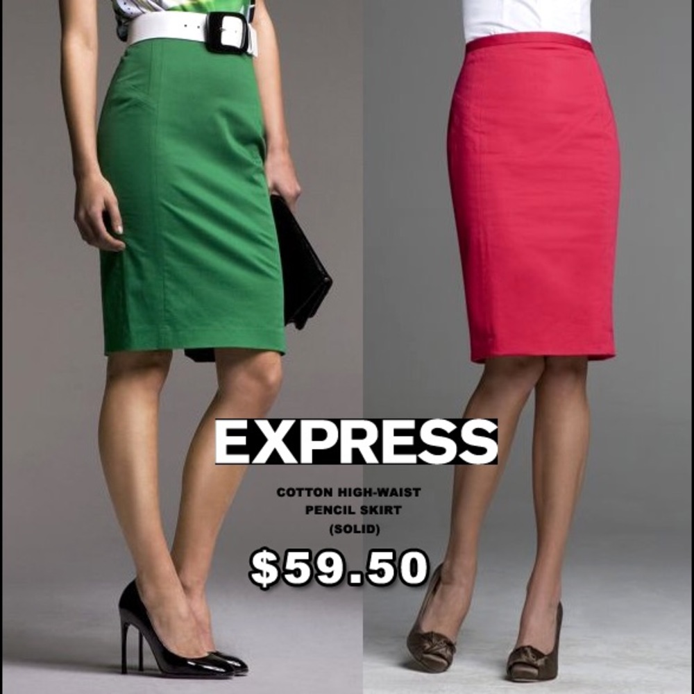 Green Pencil Skirt