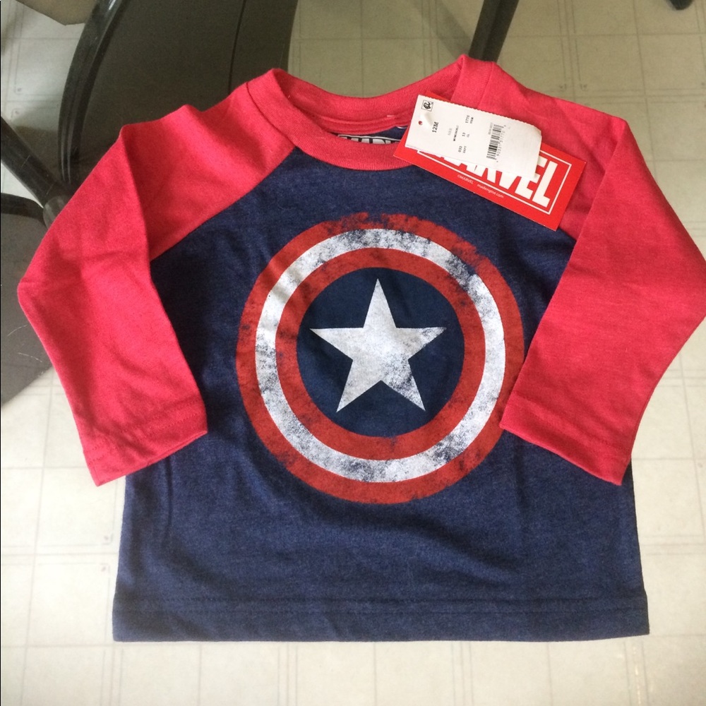 Toddler Marvel long sleeve shirt