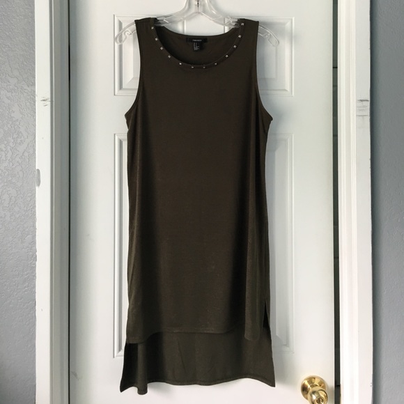 πHPπOlive Green High-Low Top - Picture 2 of 4