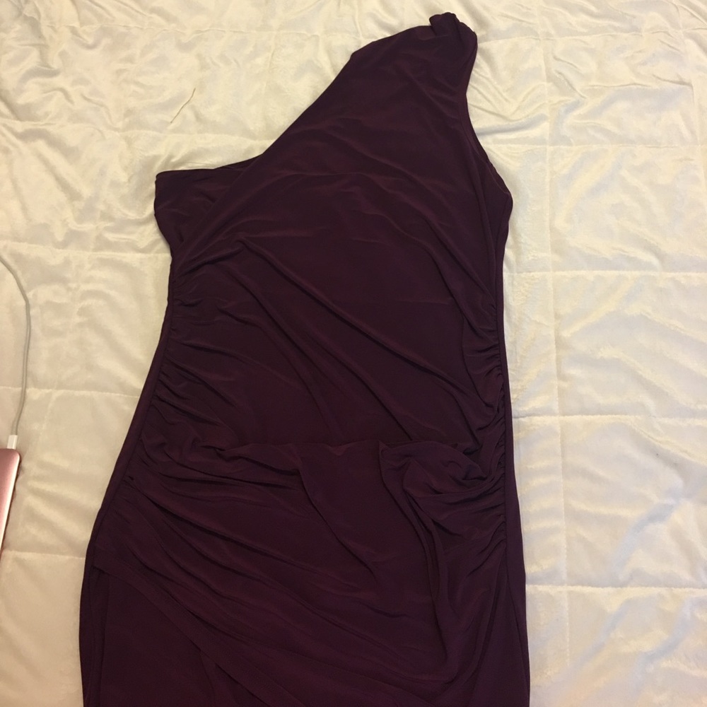 One shoulder bodycon dress