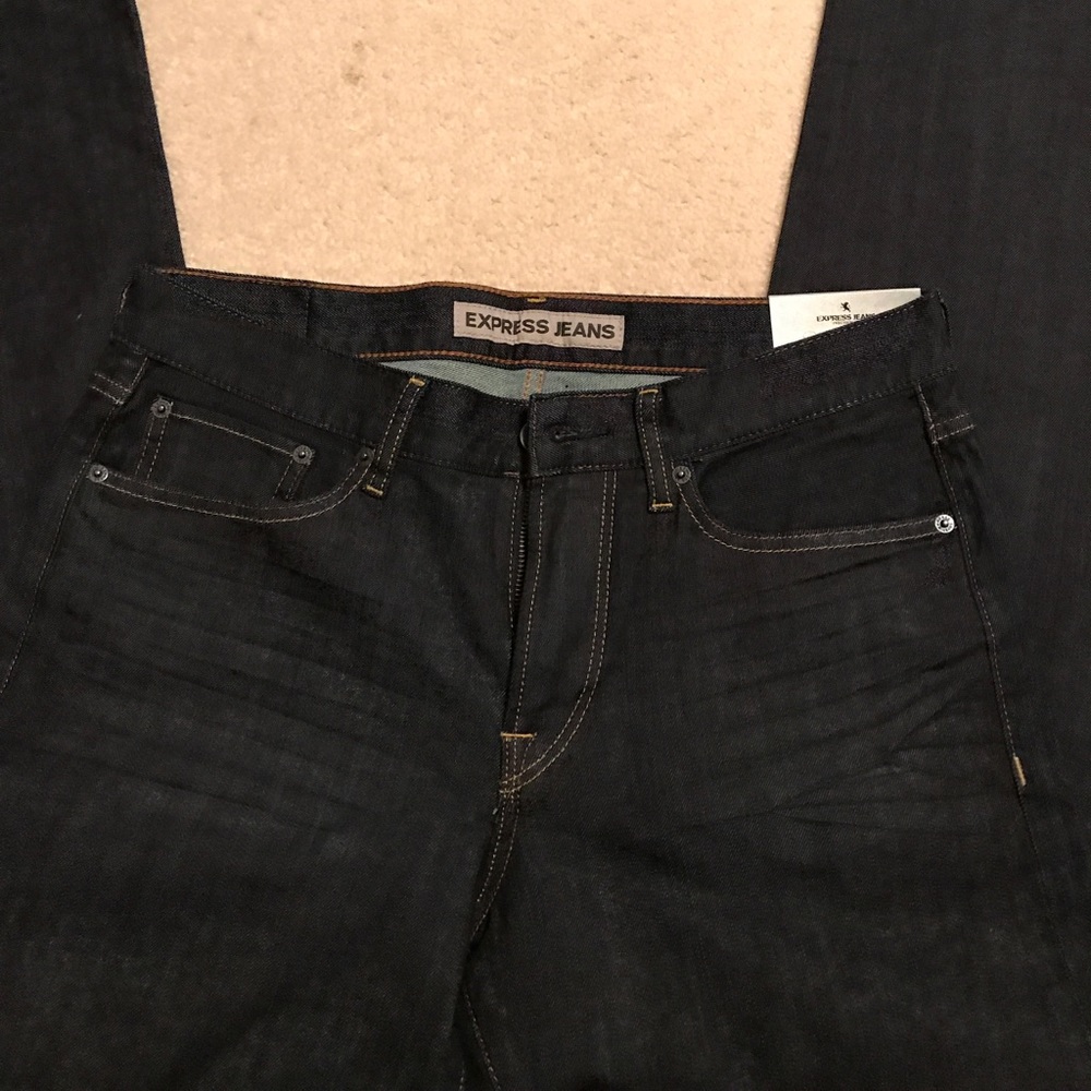 Men's express jeans. Never worn. New with tags!