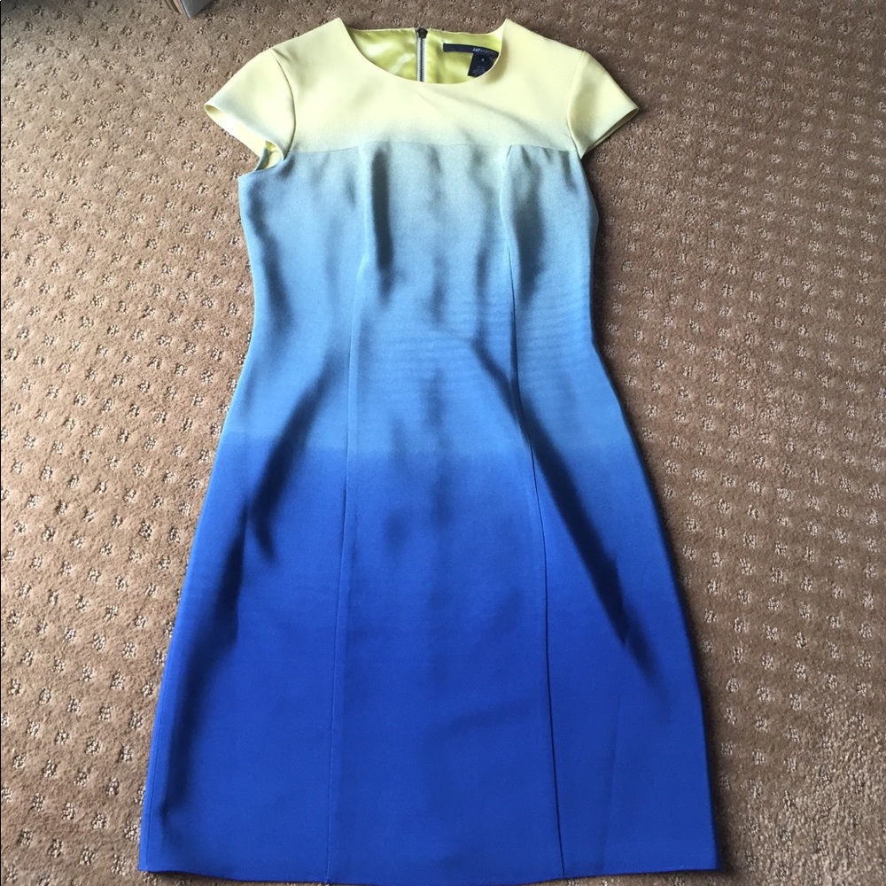Jay Godfrey silk ombré dress