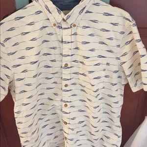 American Eagle short sleeve button up