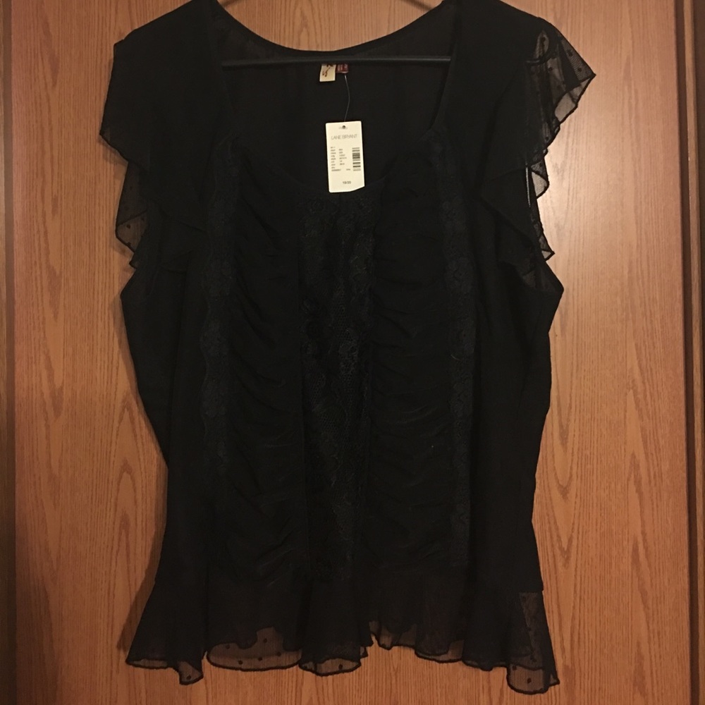 Black blouse!