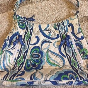 Mediterranean white Vera Bradley bag