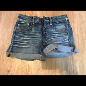 American eagle jean shorts