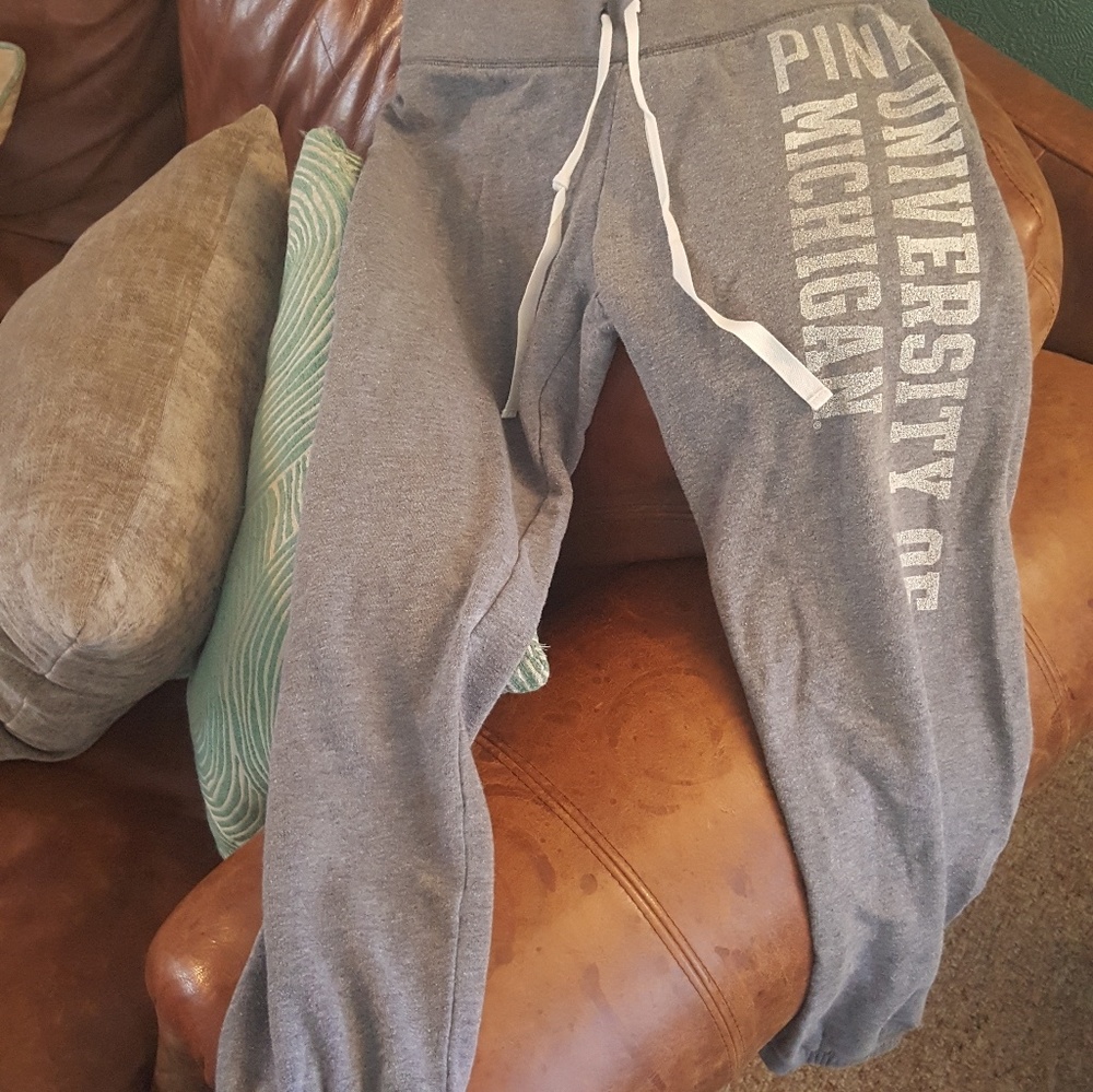 PINK Victoria's Secret University of MI sweats
