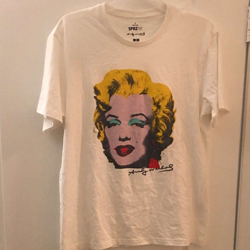 SPRZ NY Andy Warhol Marylin Monroe Tee