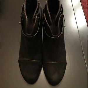 Rag & Bone Harrow Black Suede Booties