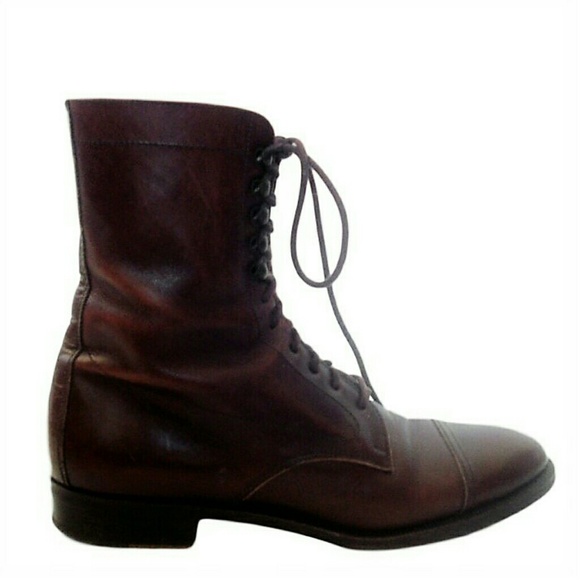 ON HOLD***VTG Ralph Lauren lace-up granny boots - Picture 3 of 7