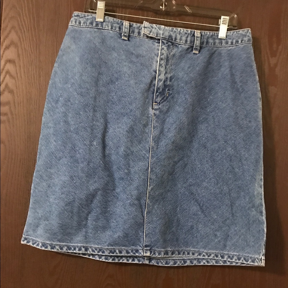 Blue Jean skirt!