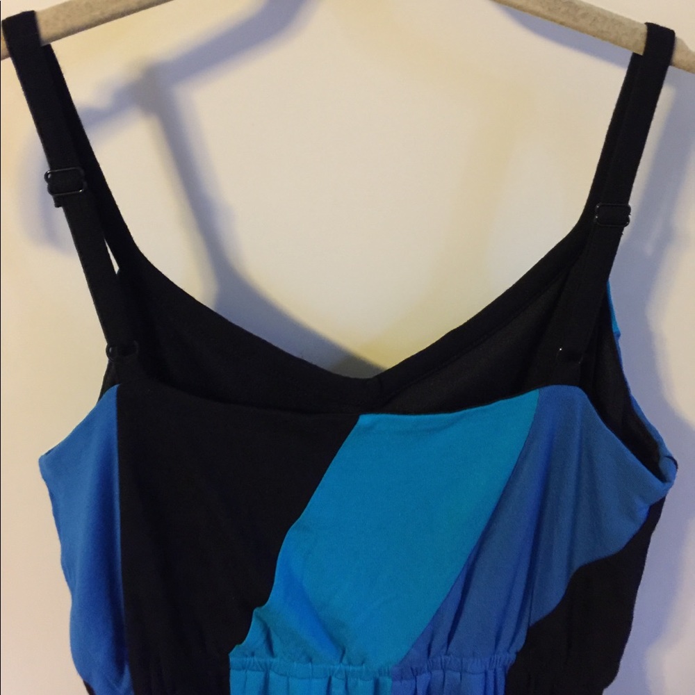 🐬High Low summer dress. Style & Co Petite Medium - Picture 4 of 5