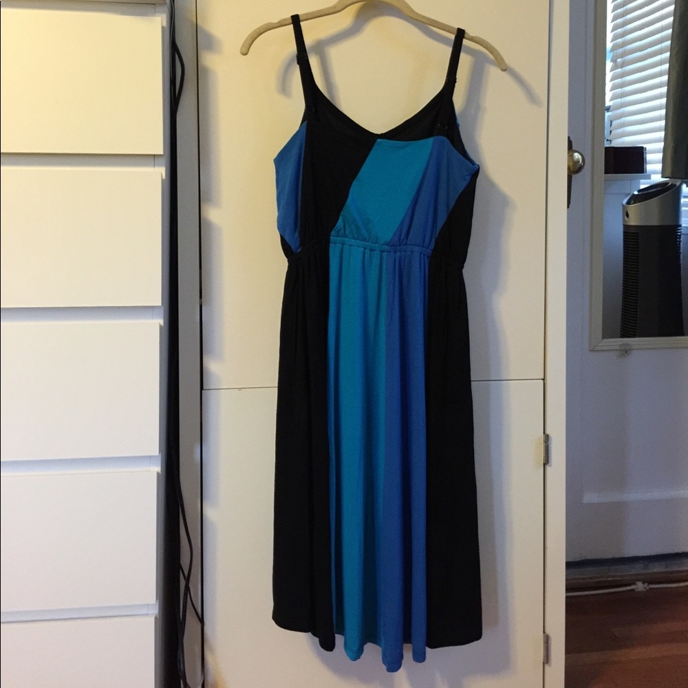 🐬High Low summer dress. Style & Co Petite Medium - Picture 5 of 5