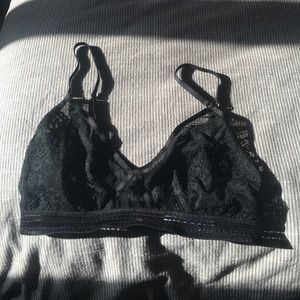 Black bralette