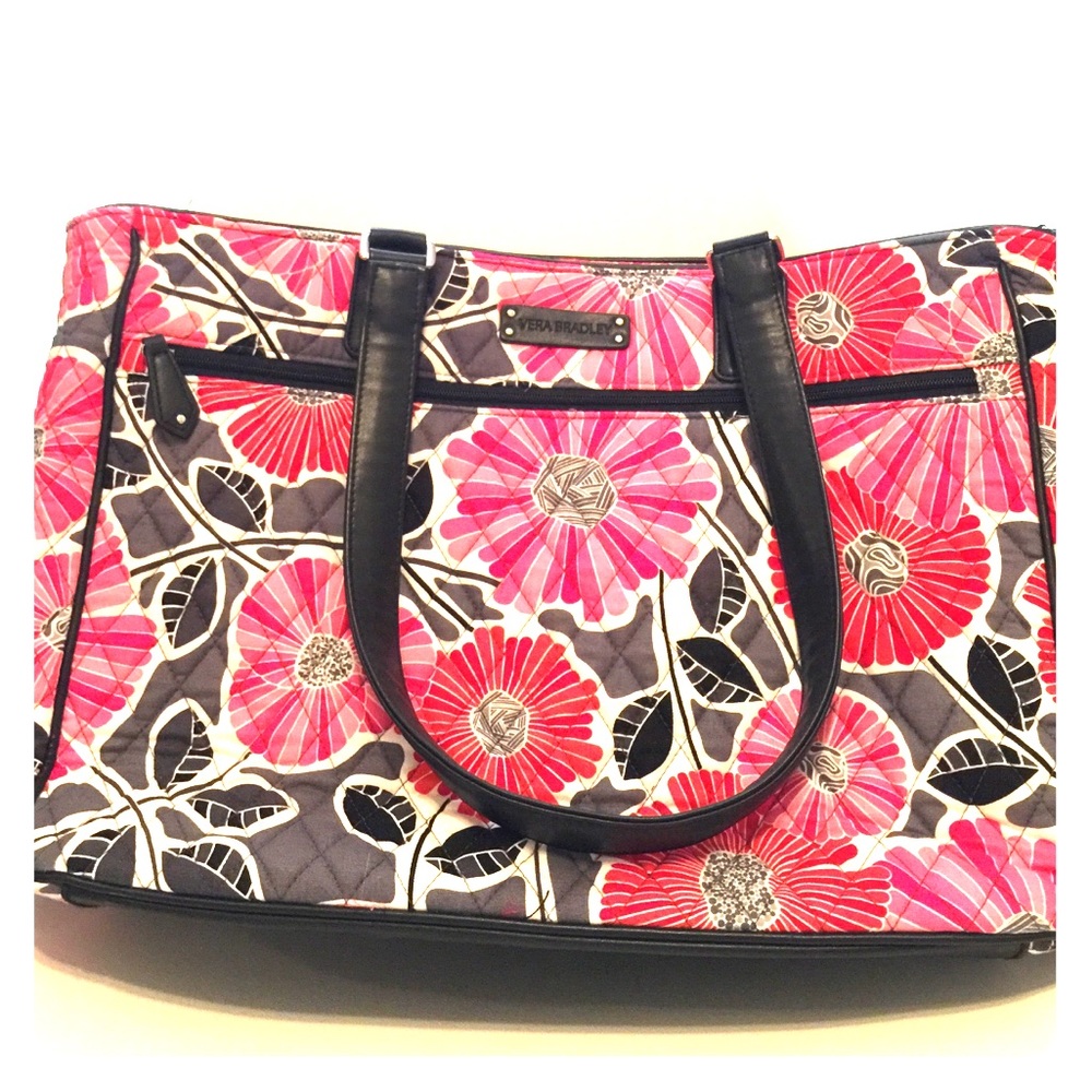 Vera Bradley floral laptop bag