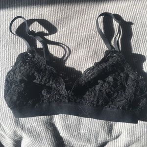 Black bralette