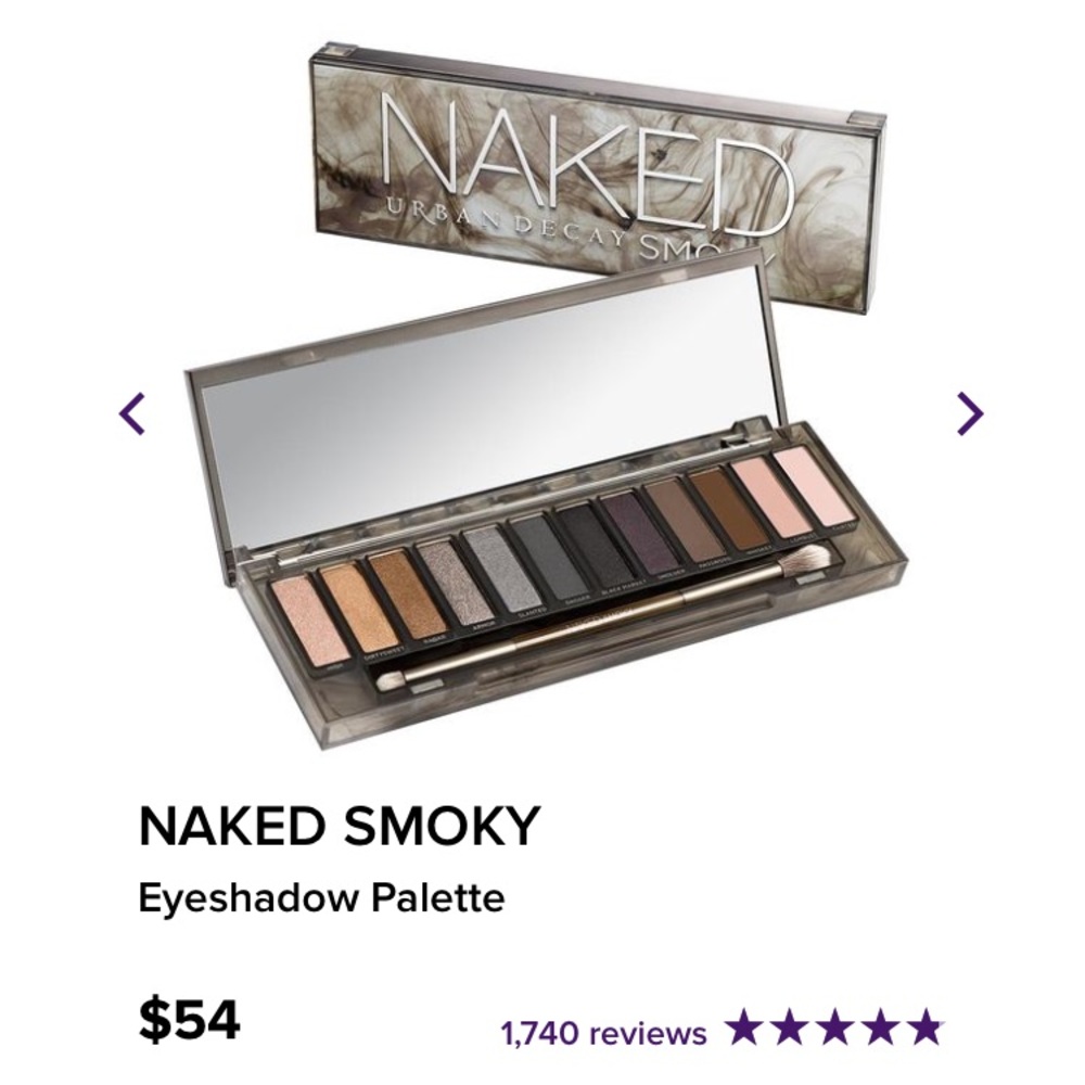 Urban Decay Smoky Palette