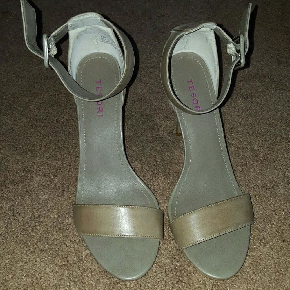 tesori leather shoes size 8m